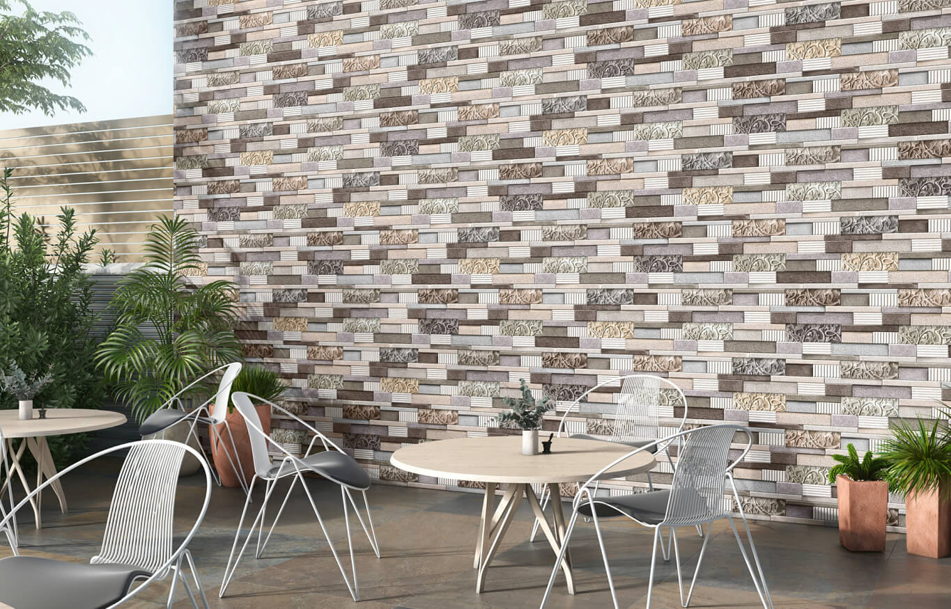 3d Wall Tiles For Outdoor Elevation Lorison Tiles LLP